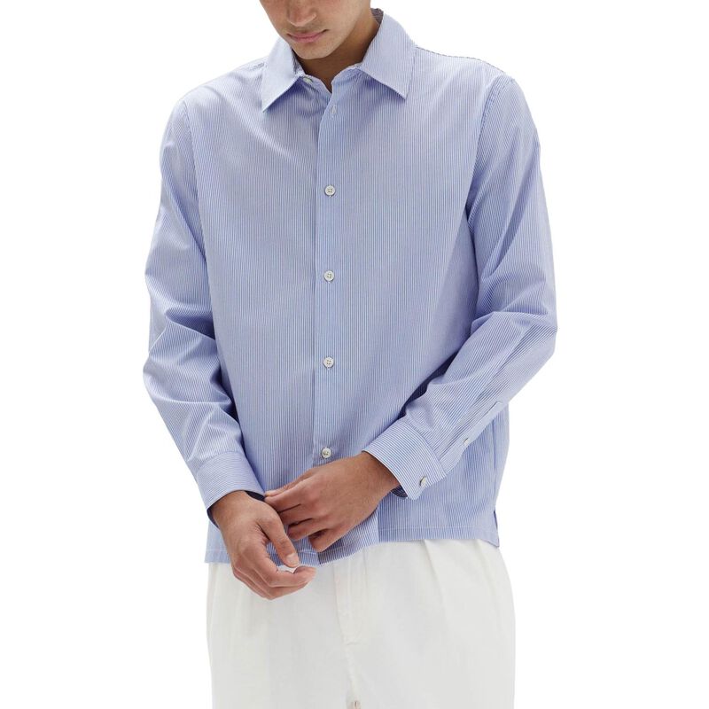 Assembly Label Enzo Stripe Long Sleeve Shirt image number 0